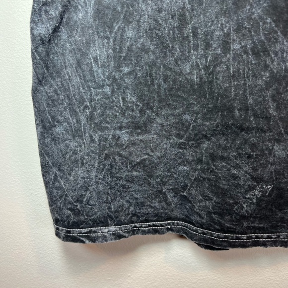 Nascar Men's Racing Graphic T-Shirt Black Acid Wash Stock Car Crew Neck Sz Large - Picture 9 of 9